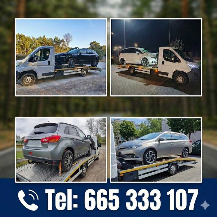 AutoLaweta | Laweta | Transport Aut | Holowanie | Konin