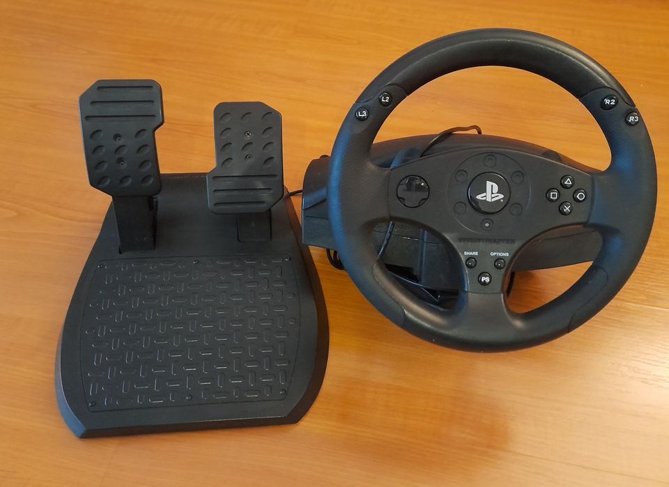 Volante com pedais - Thrustmaster T80 Racing Wheel