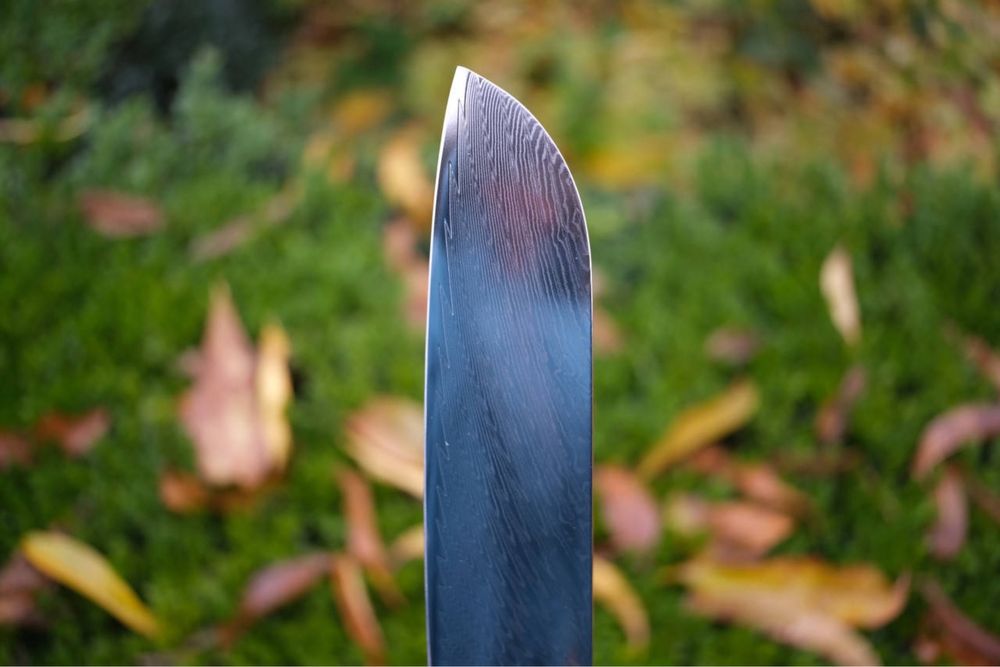 Шеф нож дамасская сталь, кухонный нож, поварской нож