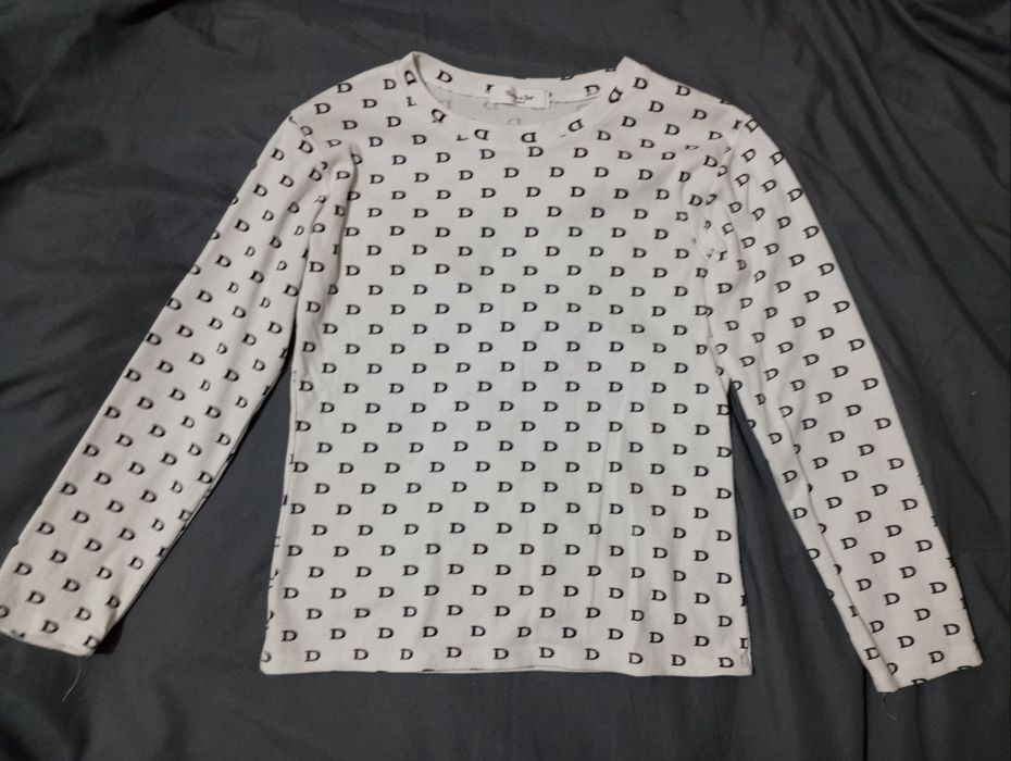 Футболка з довгим рукавом Біла