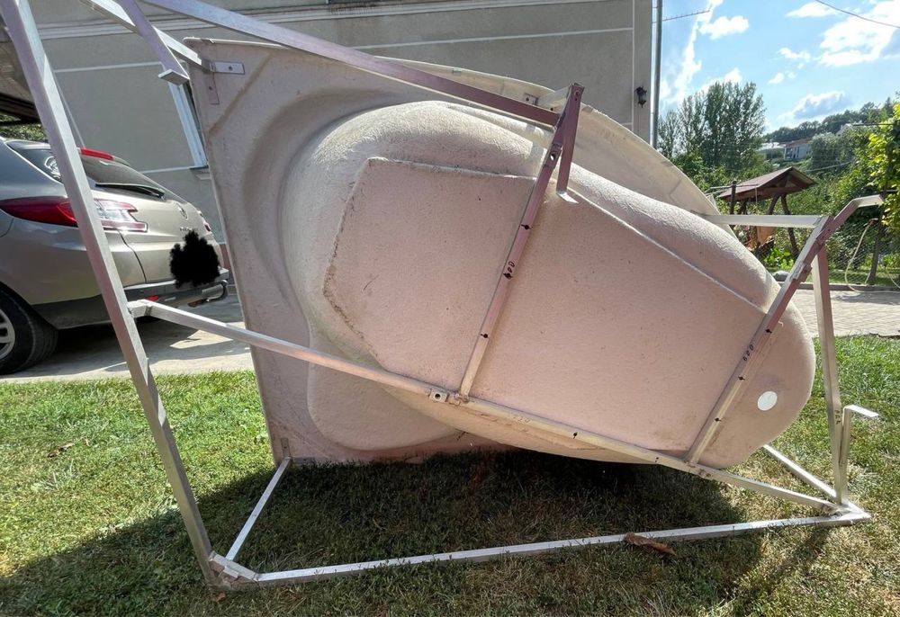 Ванна акрилова,кутова(1700/1150/650)