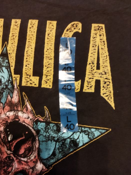 T shirts Metallica pull&bear novas