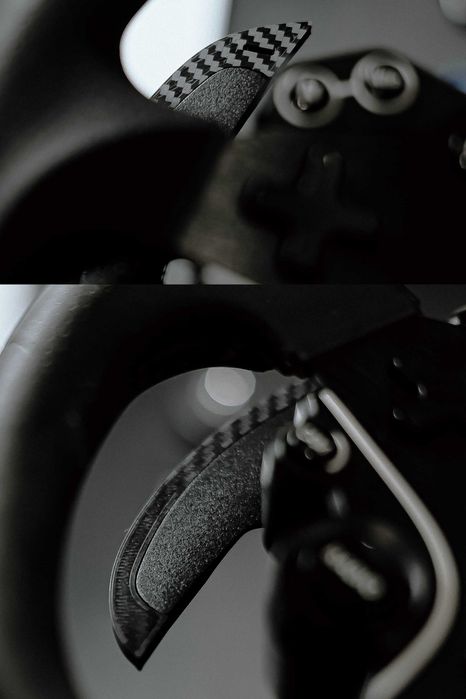 Moza ES/ESX - Mod - Nakładki na łopatki - Carbon/Forged Carbon style