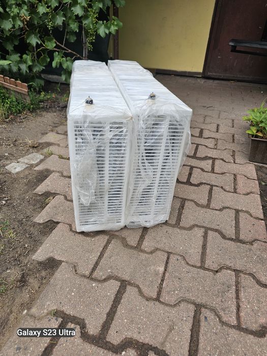 2 kaloryfery poziome  nowe wys. 40 / 90.