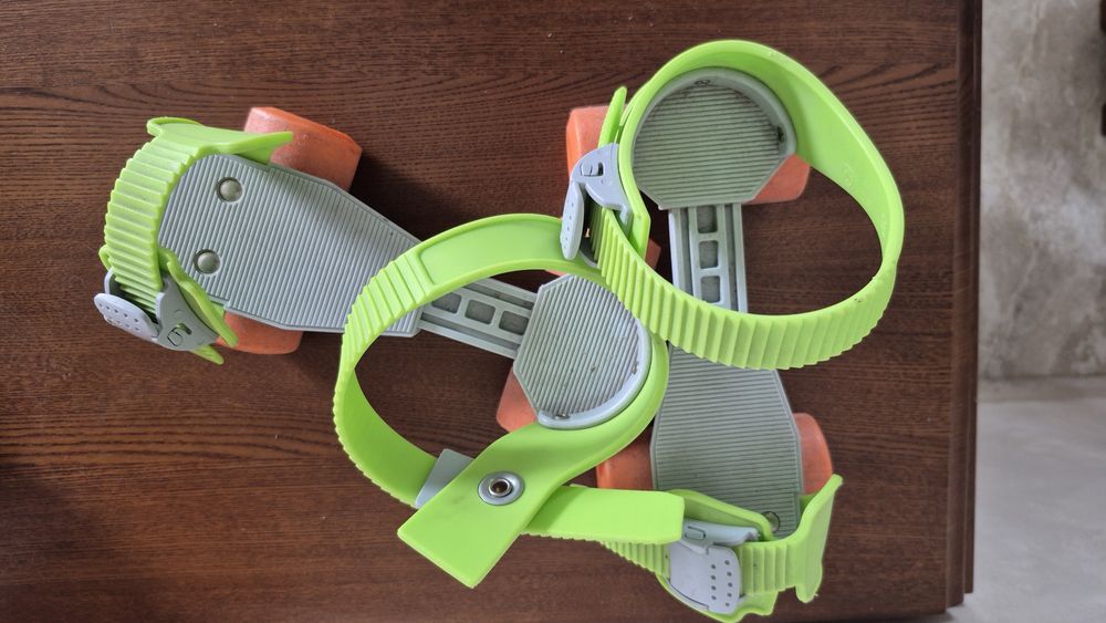 Ролики на обувь детские gloca