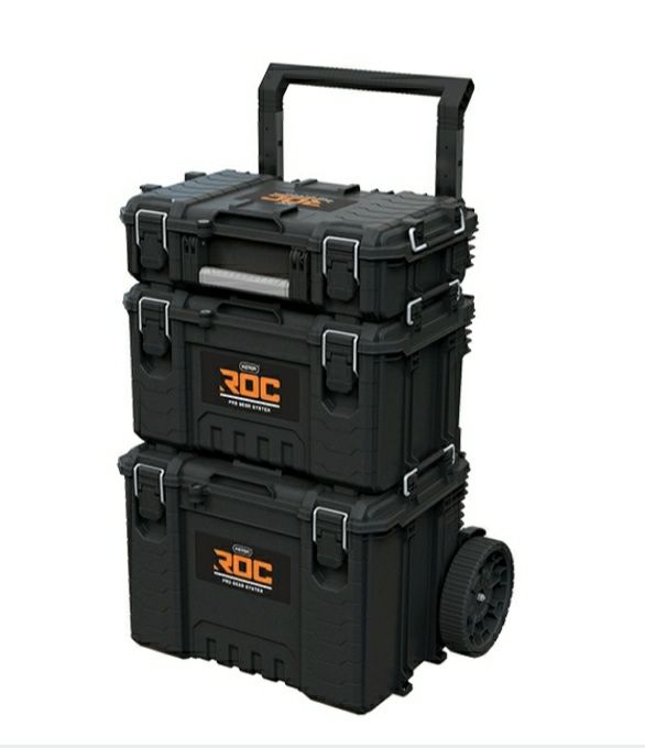 Набір ящиків для інструментів на колесах KETER ROC PRO  256982