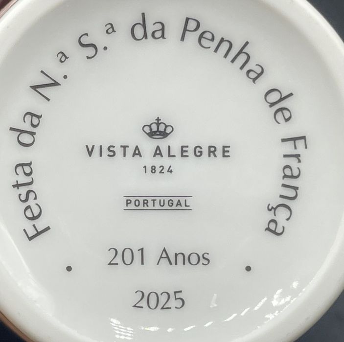 Par de copos Vista Alegre 201 anos