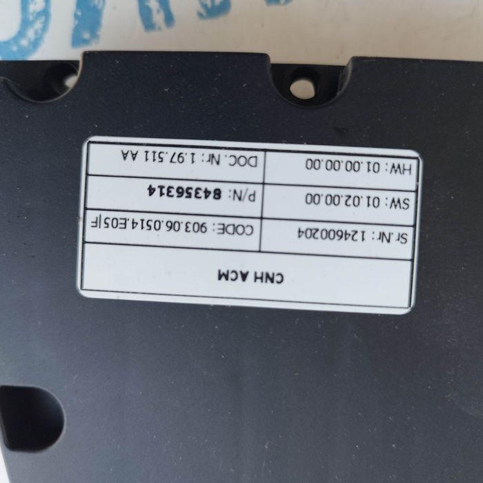 Sterownik modul ciagnik case new holland  4806.8685