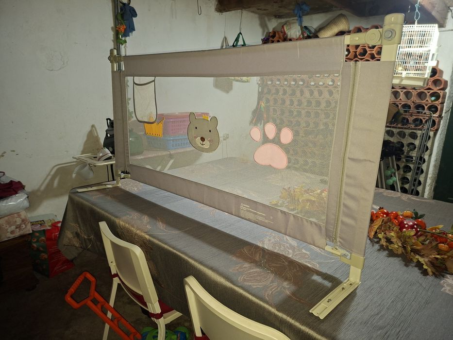 Barreira 1,50mt cama casal anti-queda criança