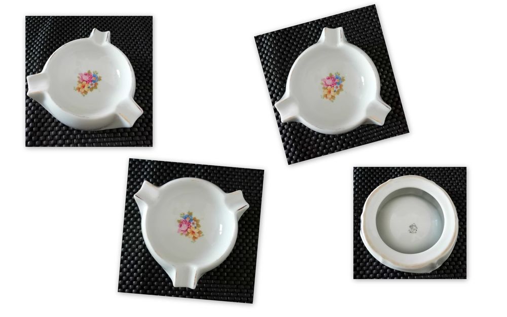 Electro Cerâmica Candal porcelana cinzeiros antigos