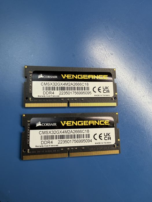 Pamięć RAM Corsair 32GB 2x16GB SODIMM RAM DDR4 do laptopa