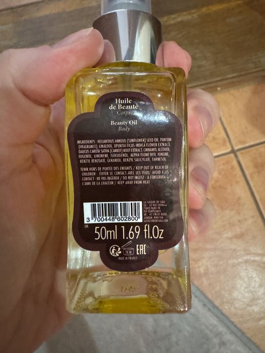 La Sultan de Saba масло для тіла та скраб