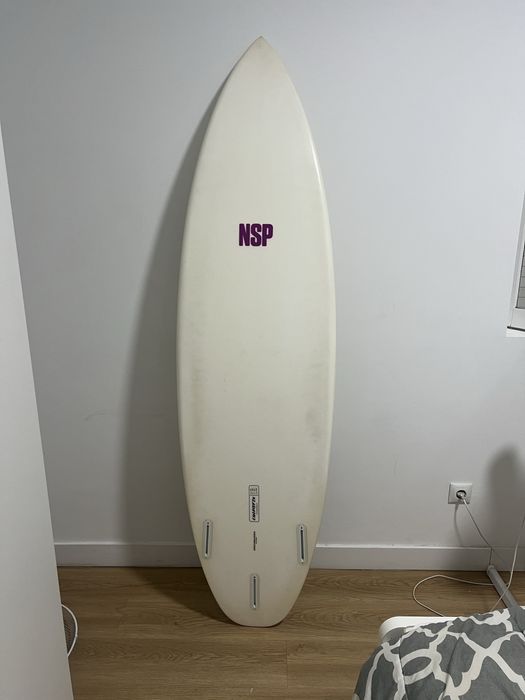 Prancha de surf NSP chopstix 6’4 como nova