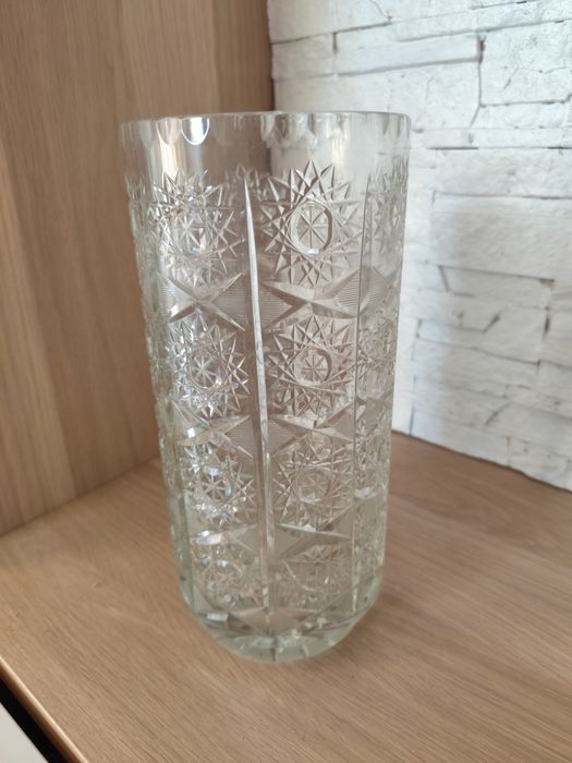 wazon kryształowy 28 cm