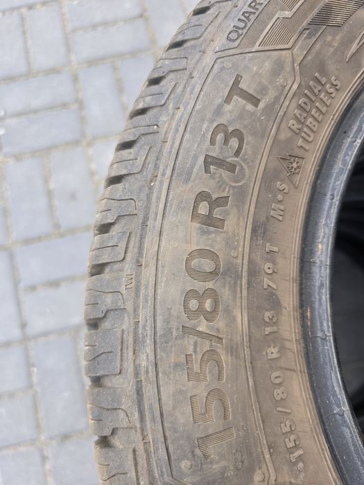 Opony 4szt  155/80/R13 wielosezon