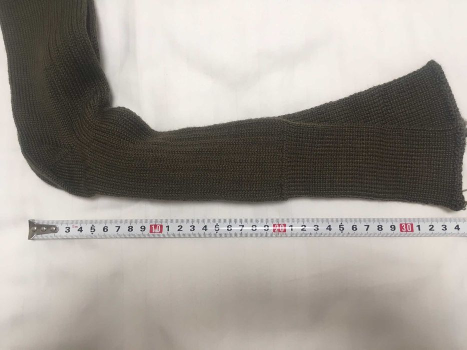 Skarpety zimowe grube 25 - 26 cm rozm.40 khaki PRL Zenit