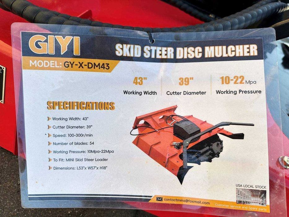 Triturador GIYI GY-X-DM43 2025 Novo