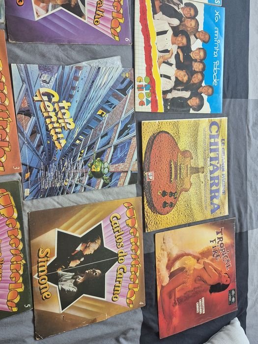 Lote 10 discos de Vinyl