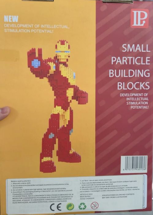 Iron Man em Micro Blocos de Construção – 2110 Peças