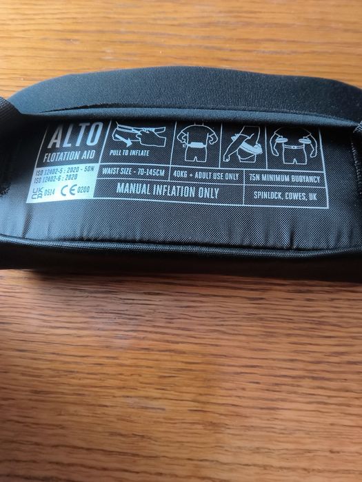 Pas asekuracyjny spinlock Alto