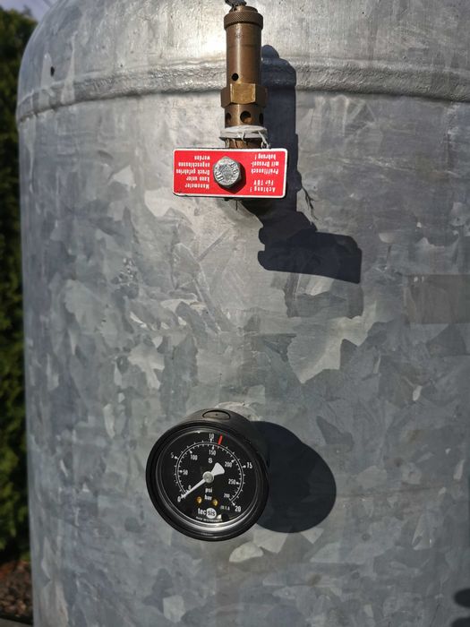 500L OCYNK! Zbiornik powietrza OKS bufor 11bar ciśnieniowy 2900 NETTO