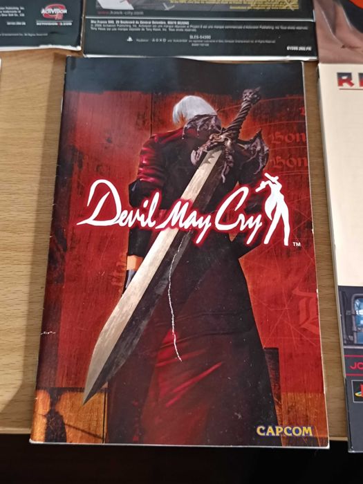 6 Manuais jogos Playstation 2 PS2