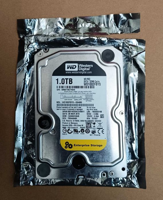 Disco Western Digital WD1002FBYS 1TB