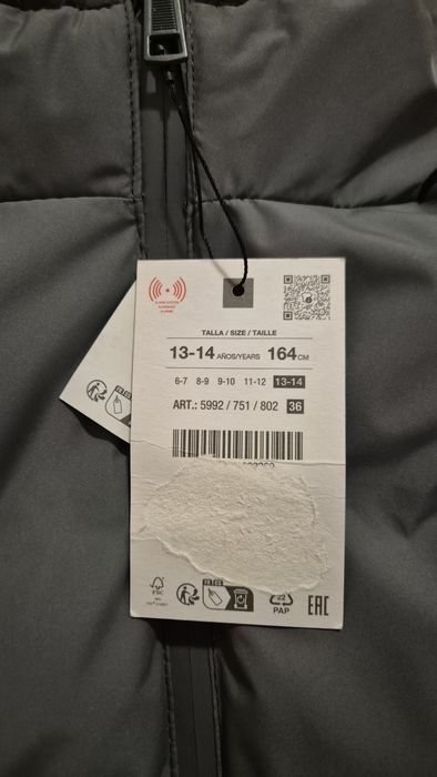 Casaco Cinzento Quente