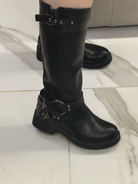 Чоботи жіночі байкерські 36р