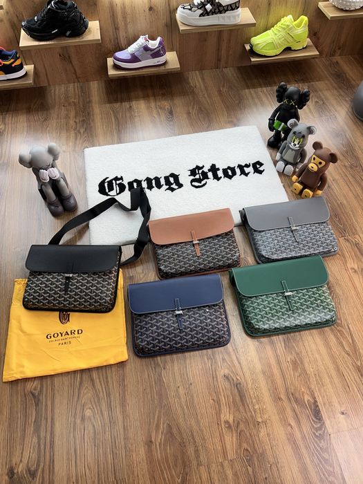 Сумка Goyard Coursier Messenger Black / Brown / Green / Grey / Navy
