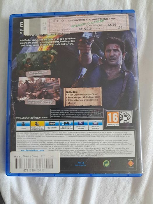 Uncharted 4 - PS4