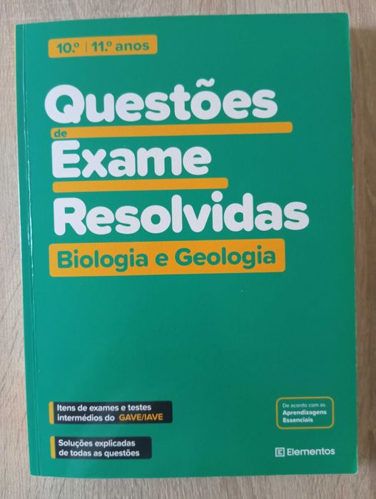 Exercícios de exames biologia e geologia