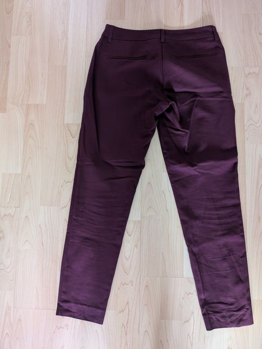 Spodnie damskie, kolor bordowy, MOHITO, 36