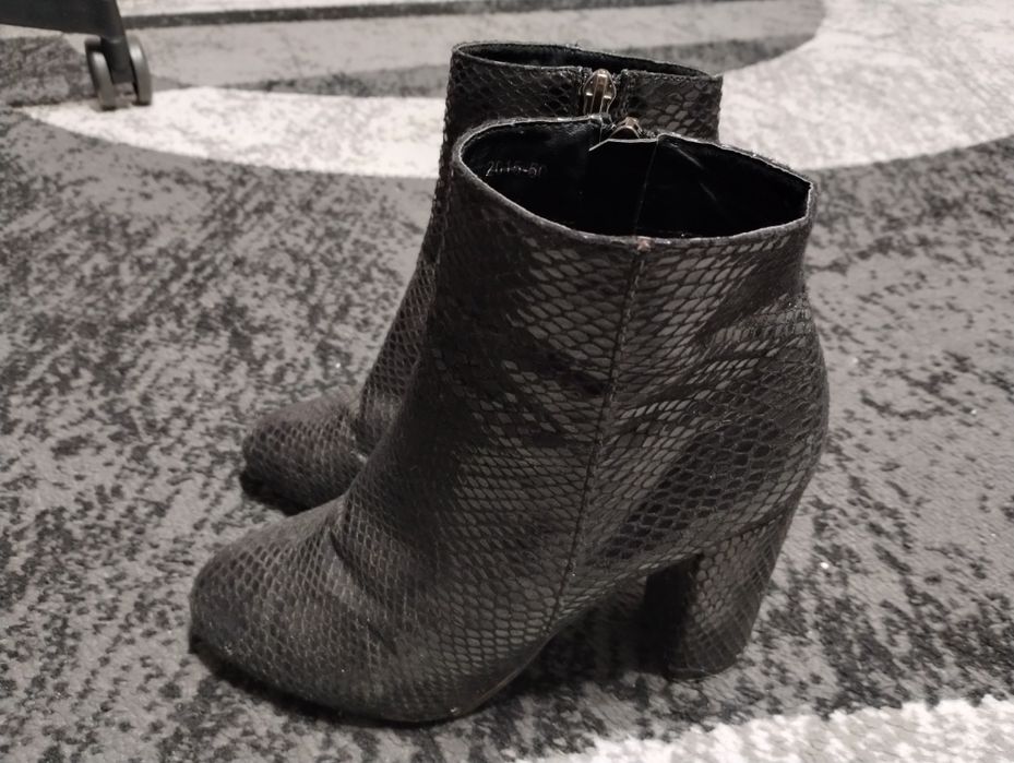 Botki czarne rozmiar36