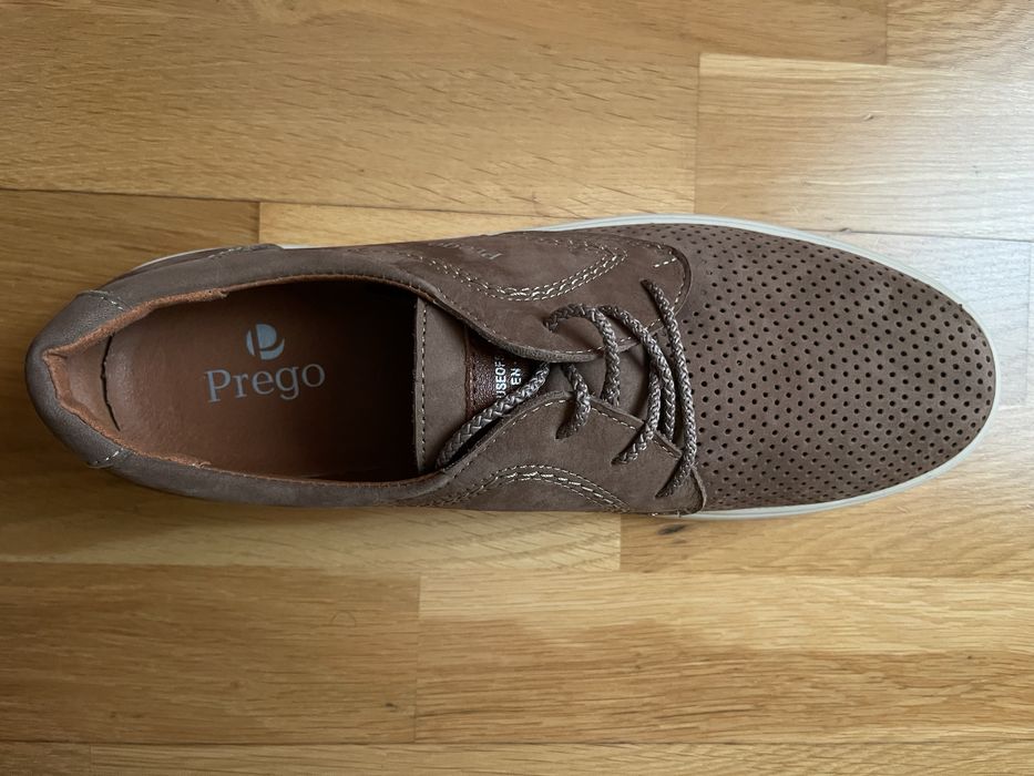 Продам новые замшевые кеды Prego, 45 размера