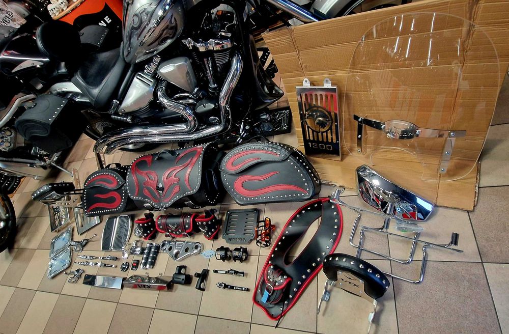 Sakwy kufer honda vtx