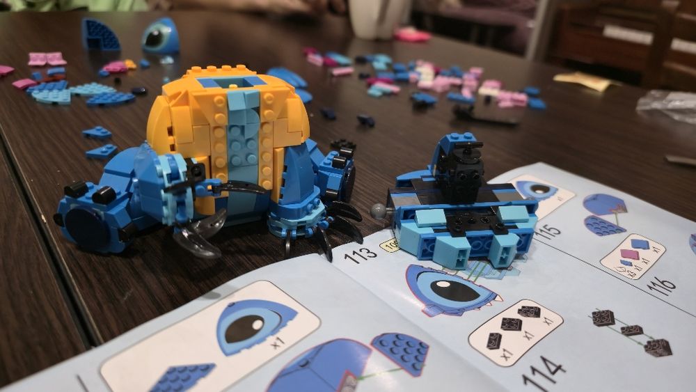 Подарунковий конструктор Stitch кумедна фігурка, яку хочеться зібрати