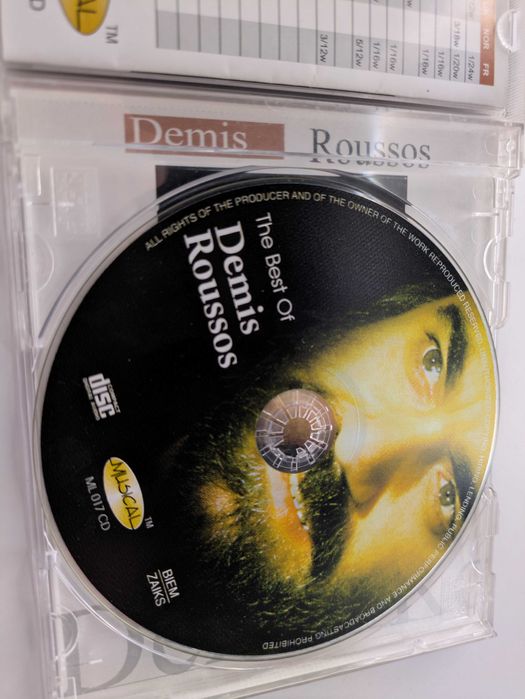 Demis Roussos – The Best Of CD ML 017 CD Musical