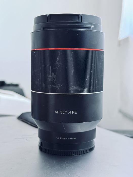 Samyang 35mm f1.4 para Sony FE