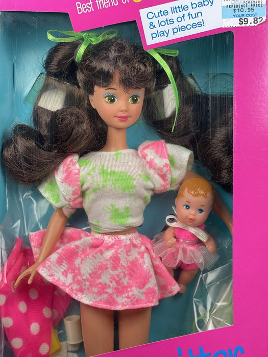 Courtney BabySitter W/Baby Barbie Doll 1990: 2 950 грн. - Куклы и