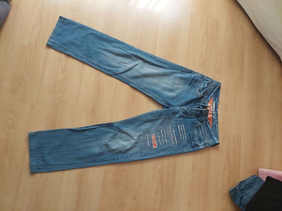 Calças de ganga vintage lowrise