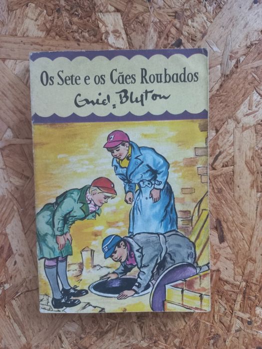 Livros clube dos sete Enid Blyton