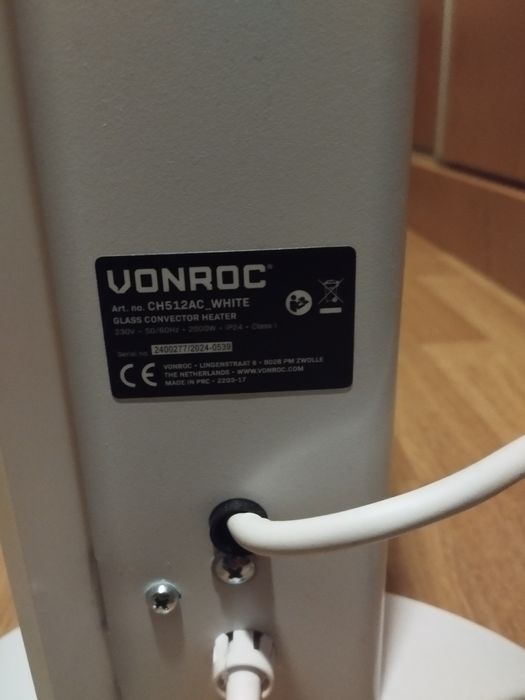 Aquecedor vidro com wifi