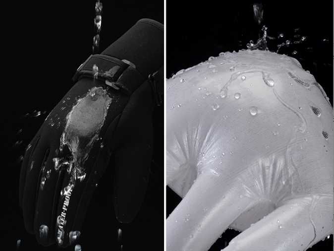 Спортивные перчатки RockBros S074 непромокаемые велоперчатки