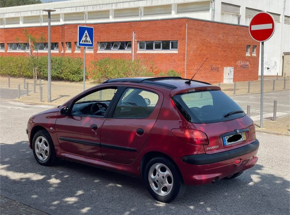 Peugeot 206 Vermelho