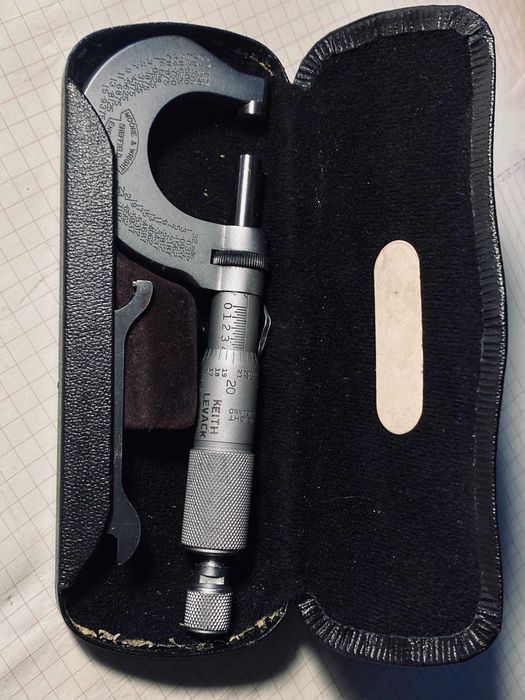 Mikromierz Moore&Wright nr.961 najwayzsza jakość