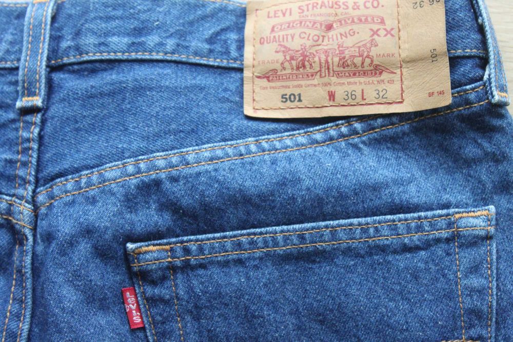calças Levi Strauss 501 vintage