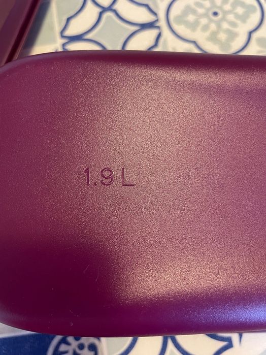 Micro esparguete tupperware