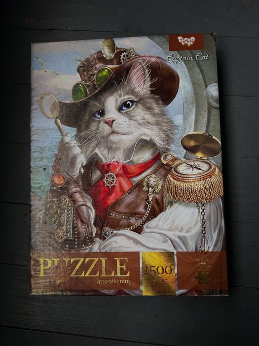 Пазл 1500 “Captain cat”