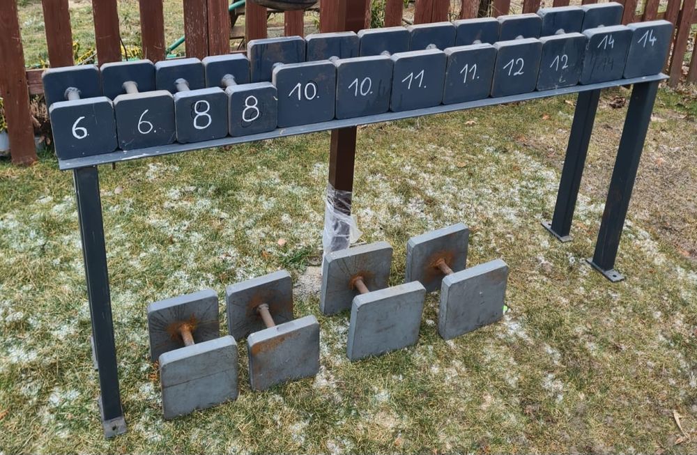 Obciążenie,ławeczka, sztanga,hantle,stojaki.